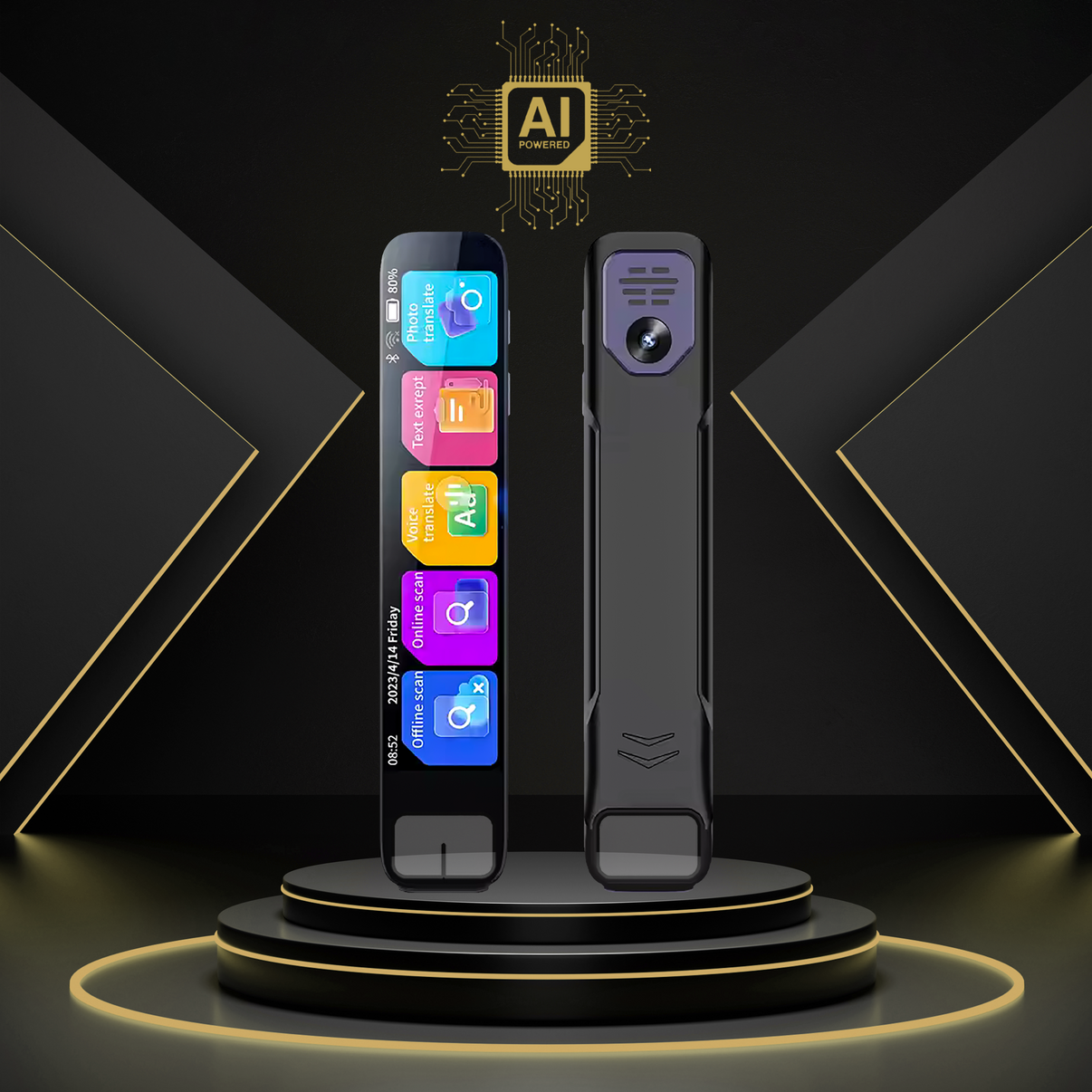 ScanSense AI Smart Pen - Instant AI Answers for Math, History & More